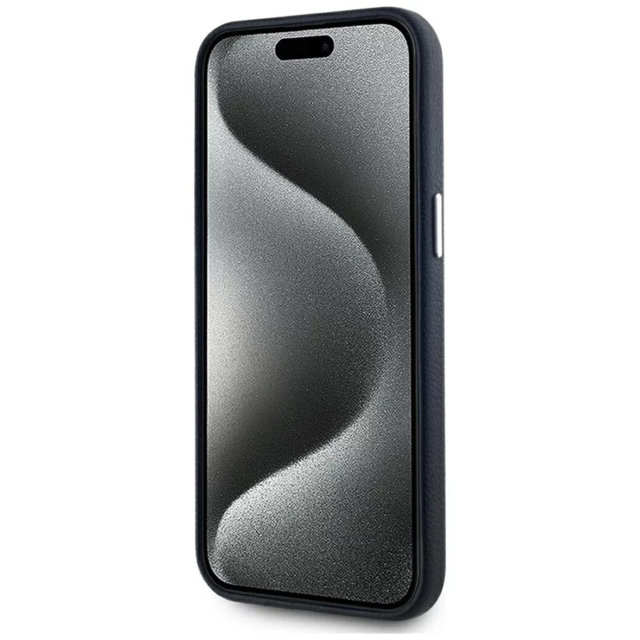 Etui Karl Lagerfeld hotel RSG na iPhone 15 Pro - czarne