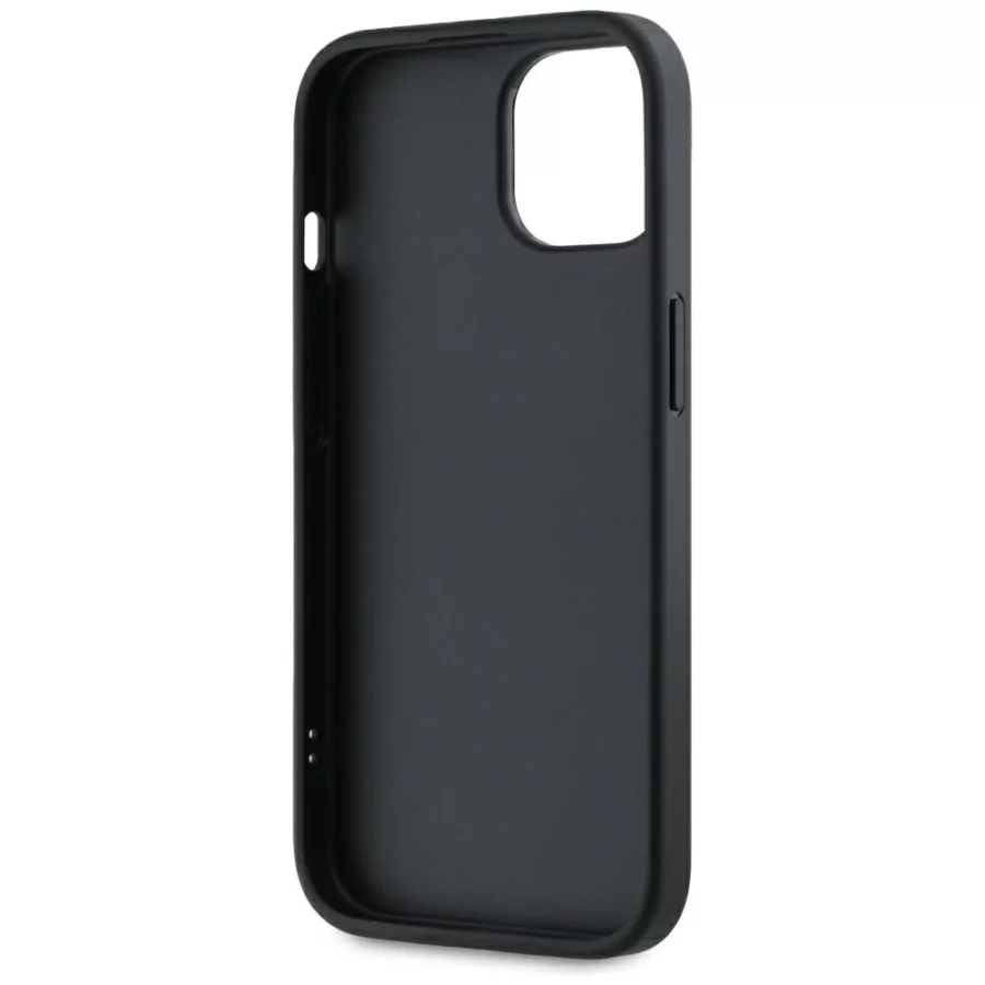 Etui Karl Lagerfeld Saffiano Athleisure Stripes Cord na iPhone 15 - czerwone