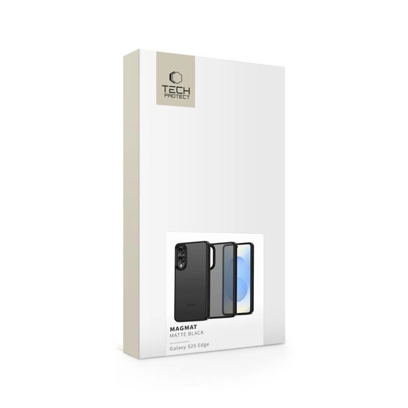 Etui Tech-Protect MagMat na Samsung Galaxy S25 Edge - czarny mat