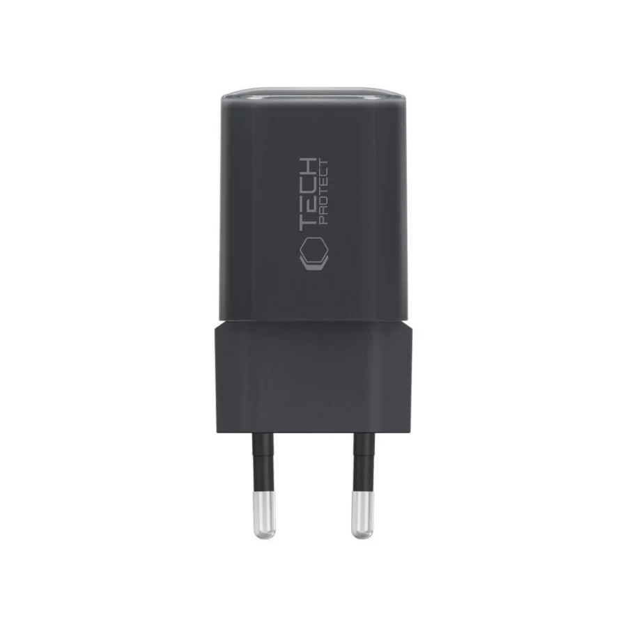 Ładowarka sieciowa Tech-Protect NCM33W 2-porty PD33W/QC3.0 - czarna