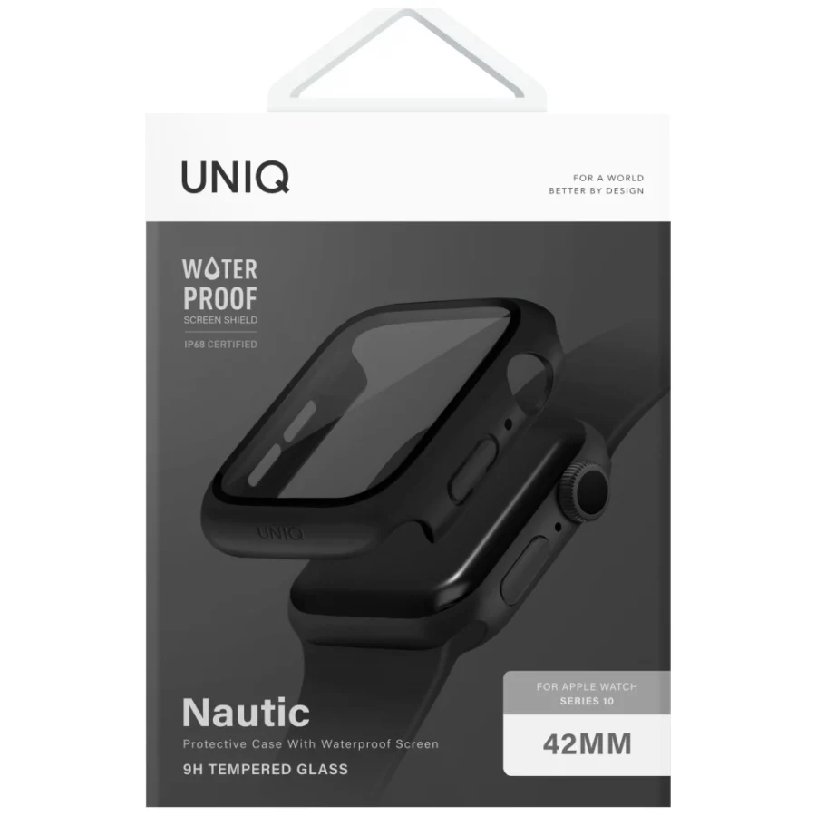 Etui UNIQ Nautic na Apple Watch 42 mm - czarne