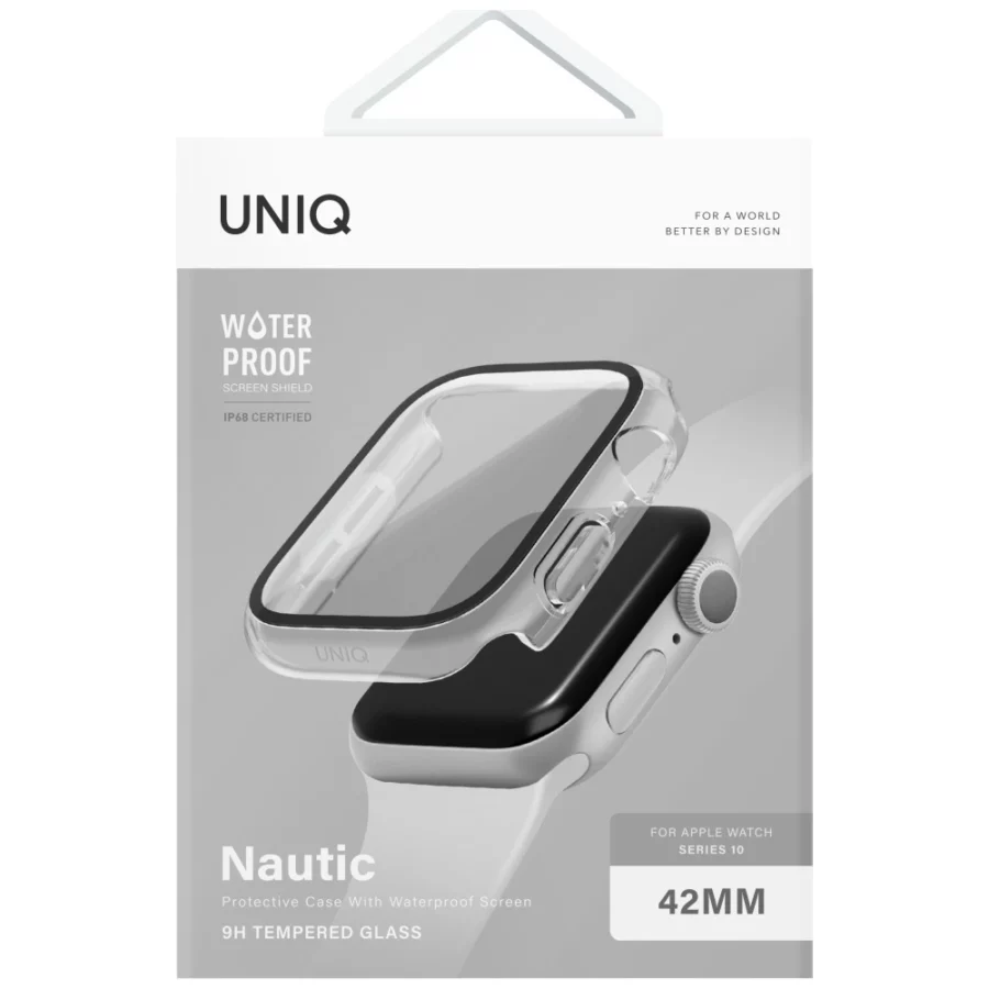 Etui UNIQ Nautic na Apple Watch 42 mm - przezroczyste