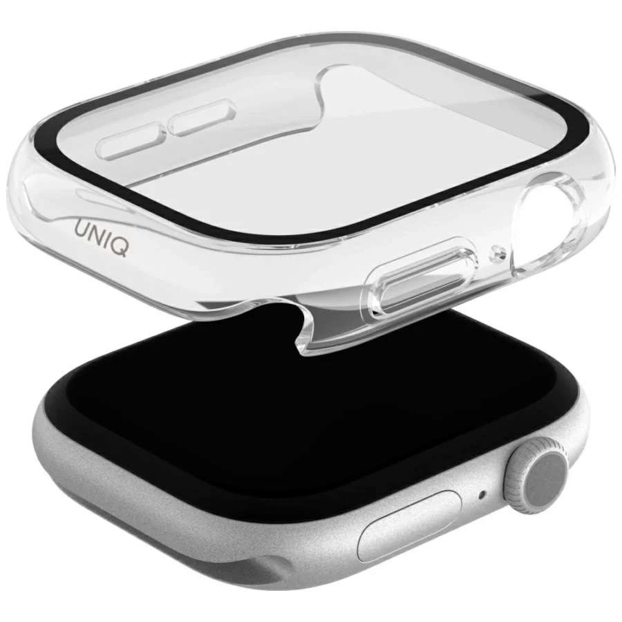 Etui UNIQ Nautic na Apple Watch 46 mm - przezroczyste