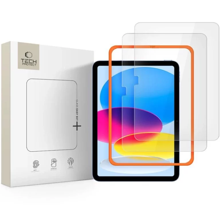 Szkło hartowane Tech-Protect Easy Set+ 2-pack na iPad 10.9” 2022 / iPad 11” 2025