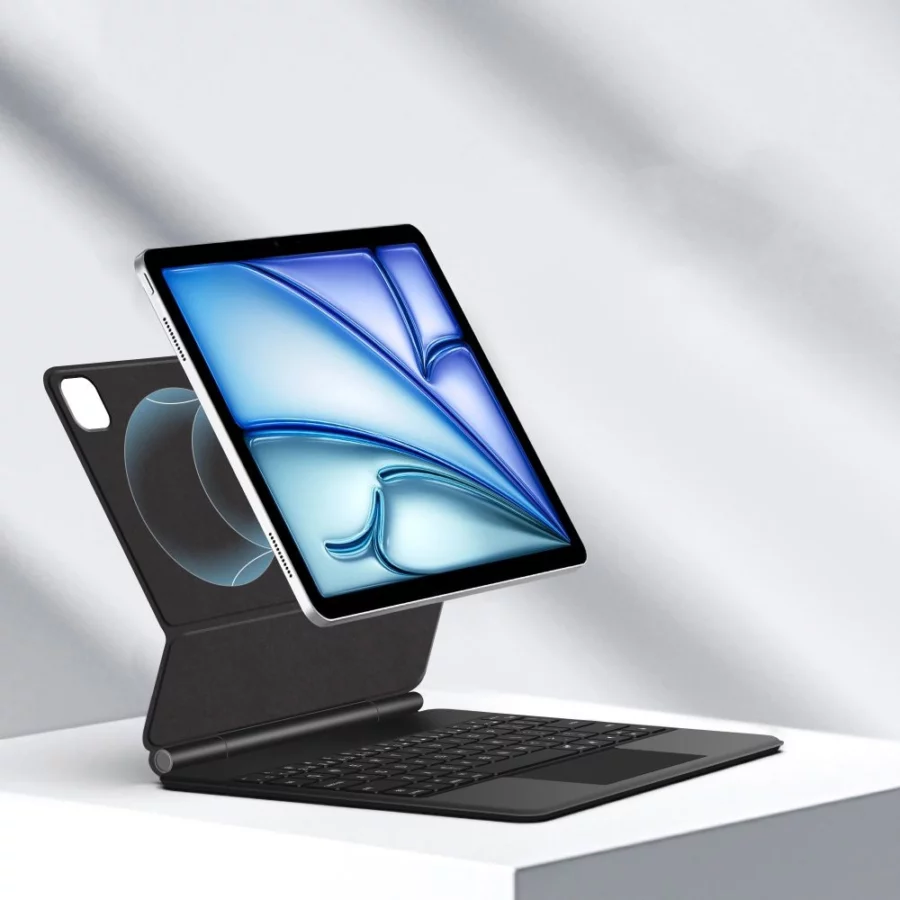 Etui Tech-Protect Smartcase Magnetic z klawiaturą na iPad Air 10.9” (2020/2022) / 11” (2024/2025/2026) - czarne