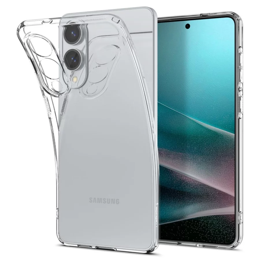 Etui Spigen Liquid Crystal na Samsung Galaxy S25 Edge - przezroczyste