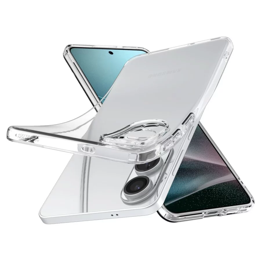 Etui Spigen Liquid Crystal na Samsung Galaxy S25 Edge - przezroczyste