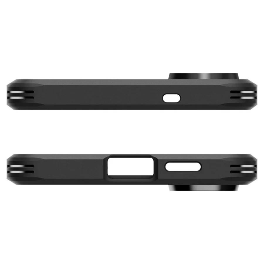 Etui Spigen Tough Armor MagSafe na Samsung Galaxy S25 Edge - czarne