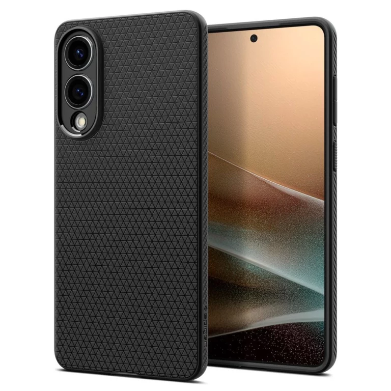 Etui Spigen Liquid Air na Samsung Galaxy S25 Edge - czarne