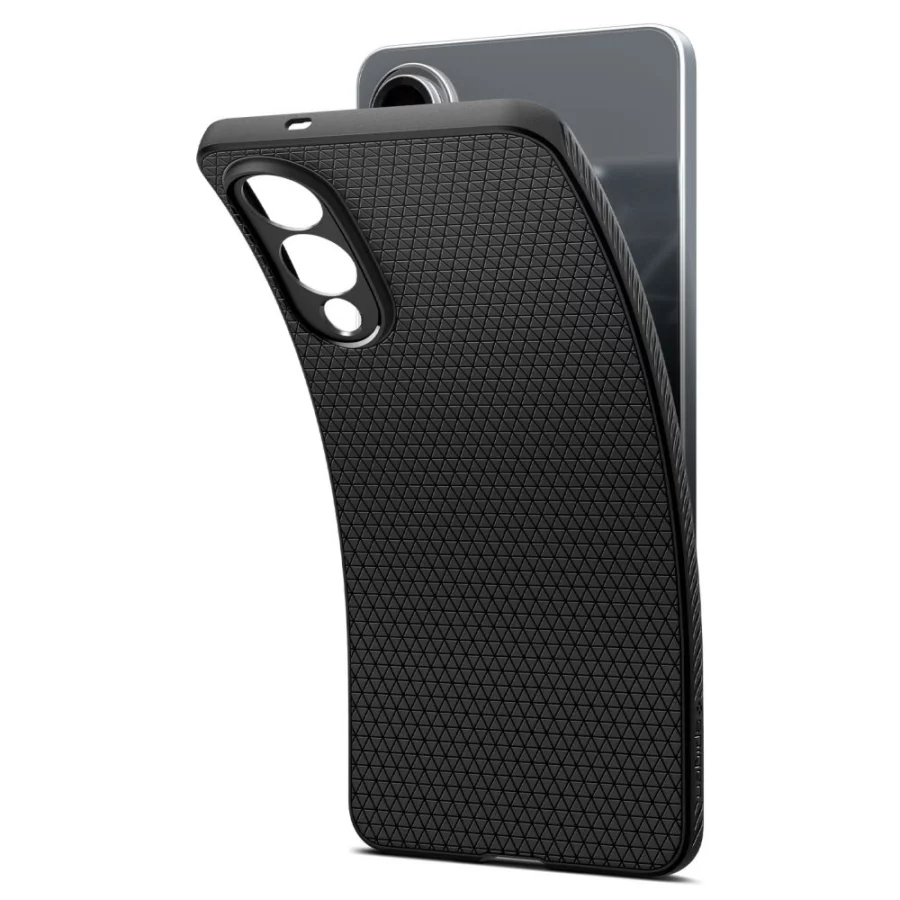 Etui Spigen Liquid Air na Samsung Galaxy S25 Edge - czarne