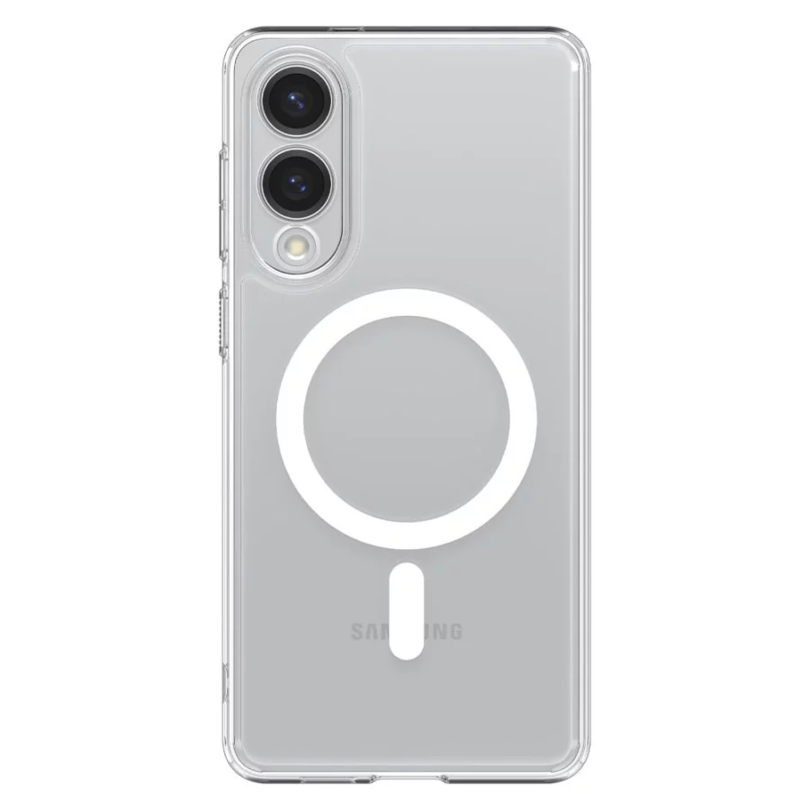 Etui Spigen Ultra Hybrid Mag z MagSafe na Samsung Galaxy S25 Edge - przezroczyste