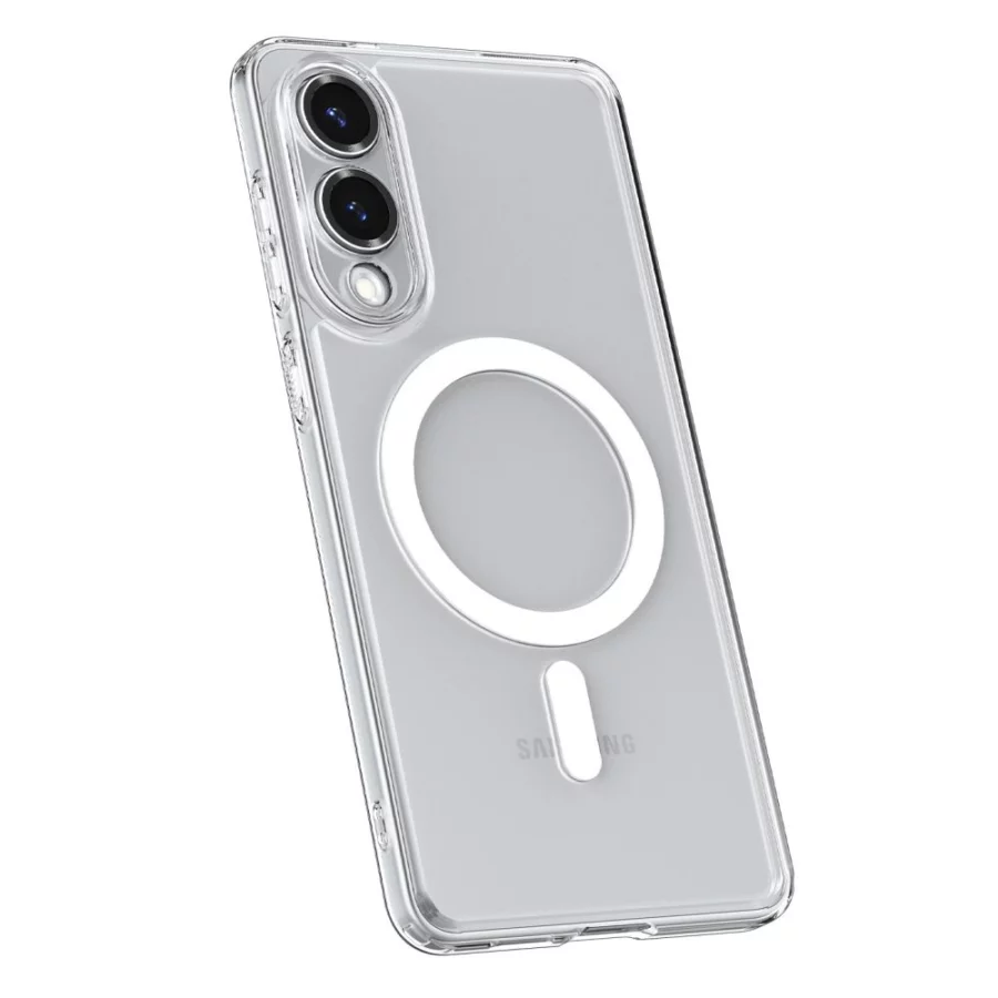Etui Spigen Ultra Hybrid Mag z MagSafe na Samsung Galaxy S25 Edge - przezroczyste