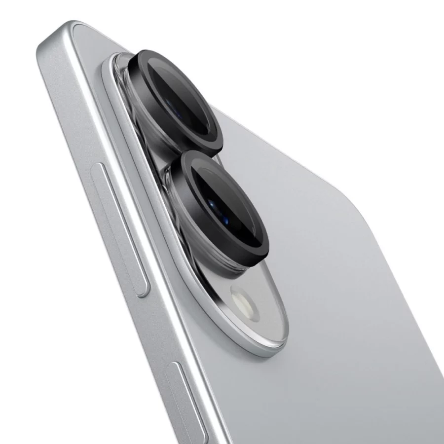 Osłona aparatu Spigen Optik Pro GLAS.TR "Ez Fit" 2-pack na Samsung Galaxy S25 Edge - czarna