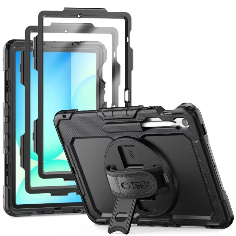 Etui Tech-Protect Solid na Samsung Galaxy Tab S10 FE+ - czarne