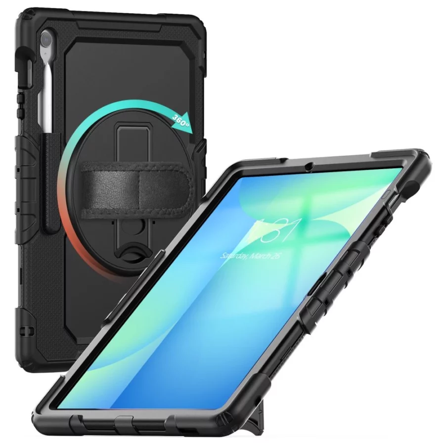 Etui Tech-Protect Solid na Samsung Galaxy Tab S10 FE+ - czarne