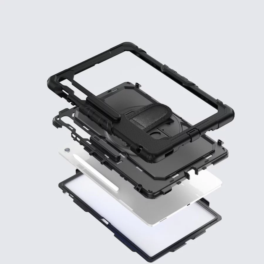 Etui Tech-Protect Solid na Samsung Galaxy Tab S10 FE+ - czarne
