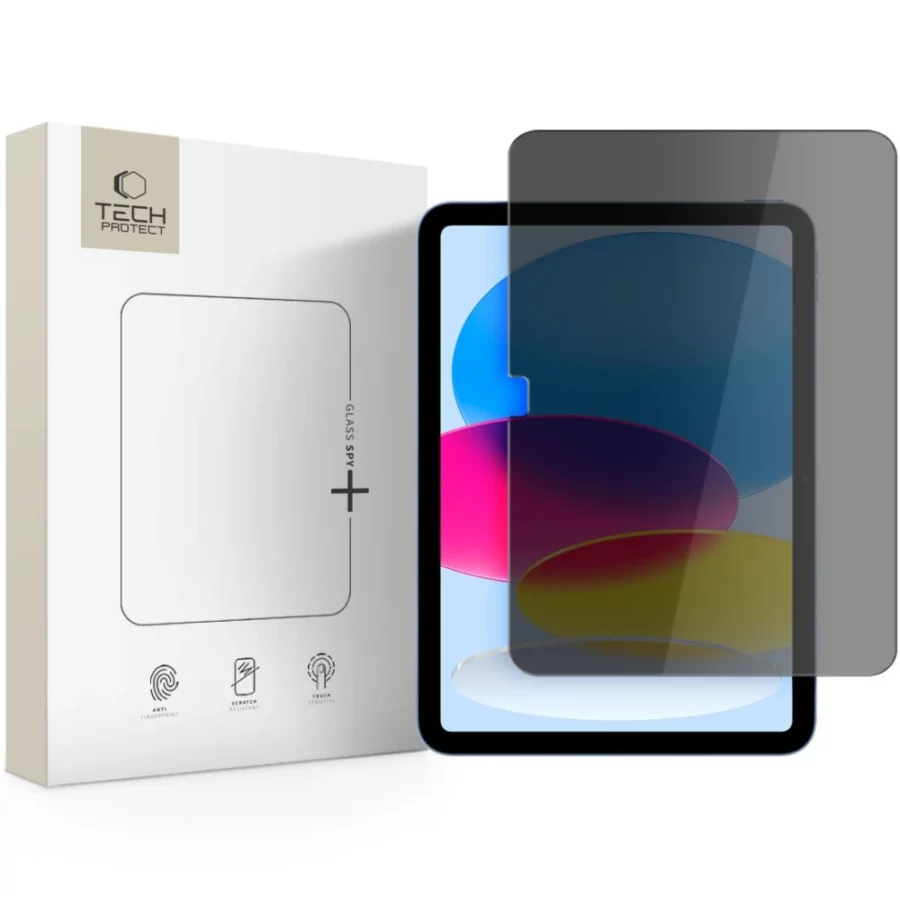 Szkło prywatyzujące Tech-Protect Glass Spy+ na iPad 10.9” 2022 / iPad 11” 2025