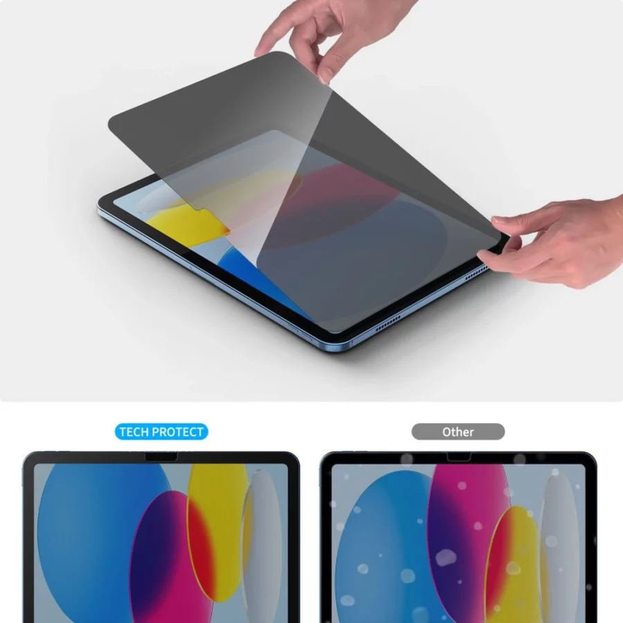 Szkło prywatyzujące Tech-Protect Glass Spy+ na iPad 10.9” 2022 / iPad 11” 2025