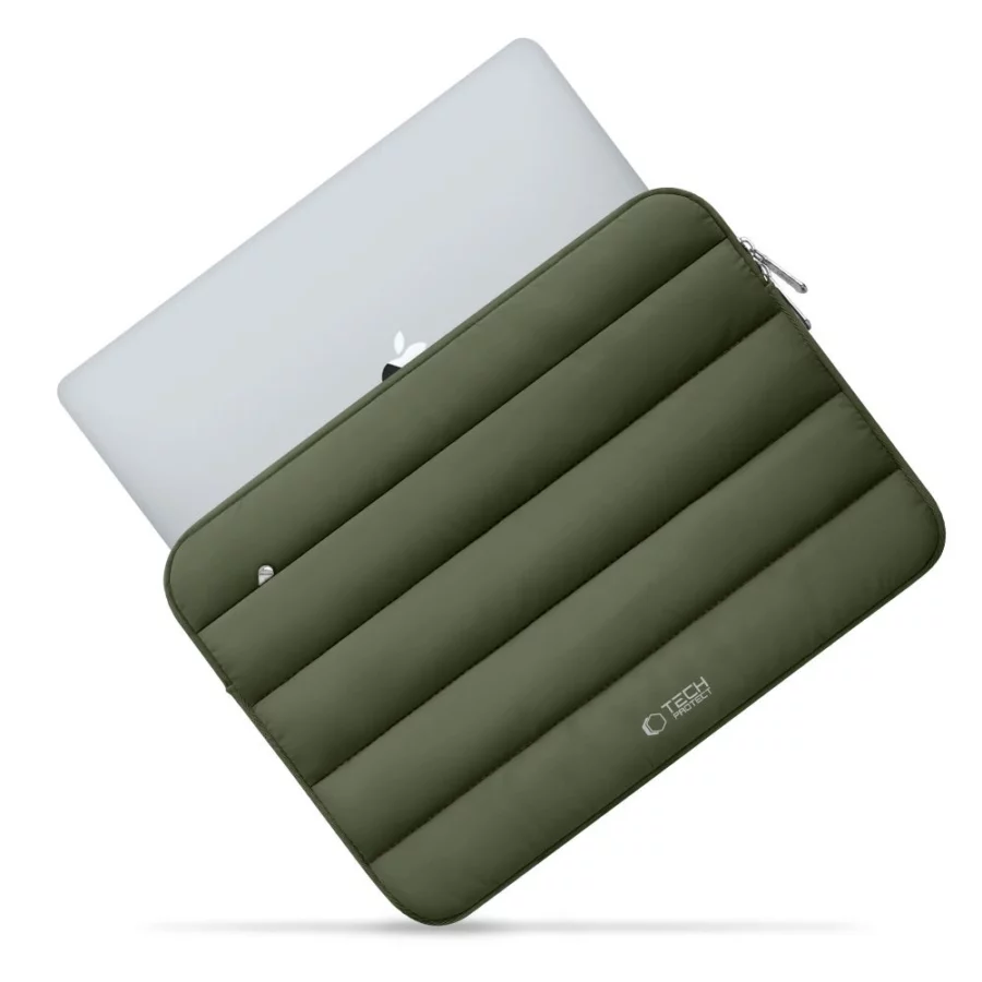Torba Tech-Protett Fluffy na laptopa 15-16 - zielona