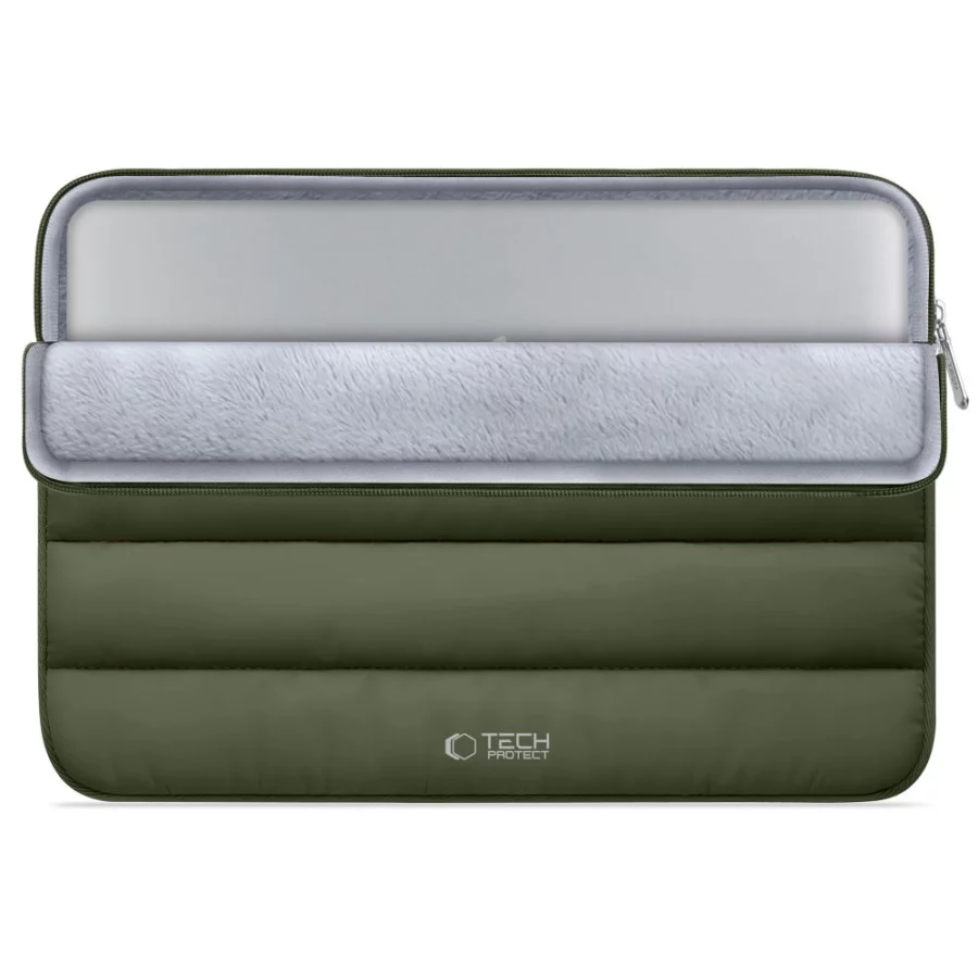 Torba Tech-Protett Fluffy na laptopa 15-16 - zielona