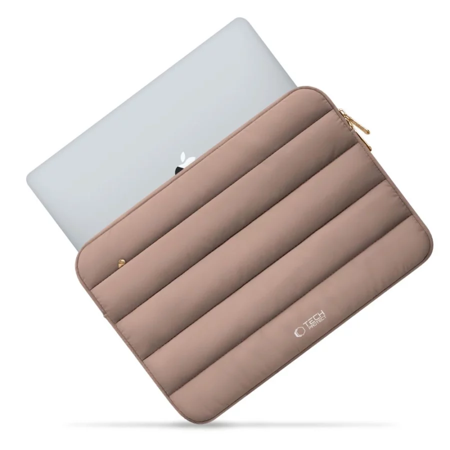 Torba Tech-Protett Fluffy na laptopa 15-16 - brązowa