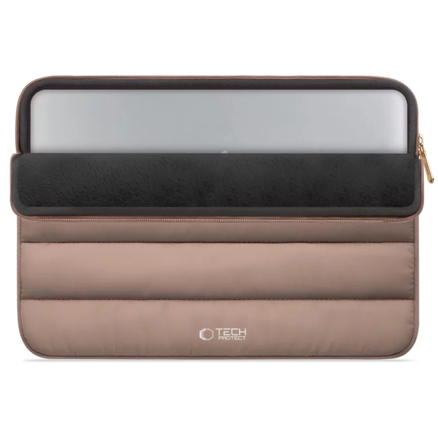 Torba Tech-Protett Fluffy na laptopa 15-16 - brązowa
