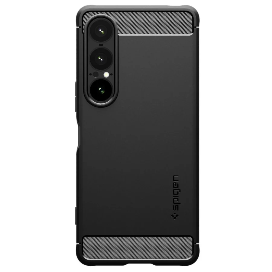 Etui Spigen Rugged Armor na Sony Xperia 1 VII - czarny mat