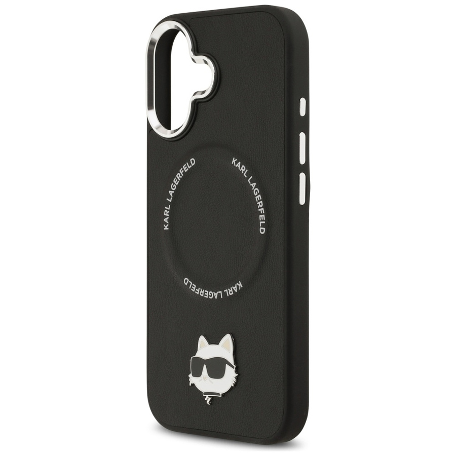 Etui Karl Lagerfeld Choupette Pin        MagSafe do iPhone 17 czarny
