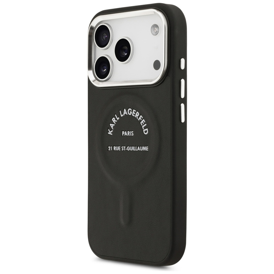 Etui Karl Lagerfeld Karl RSG Logo        MagSafe do iPhone 17 Pro czarny