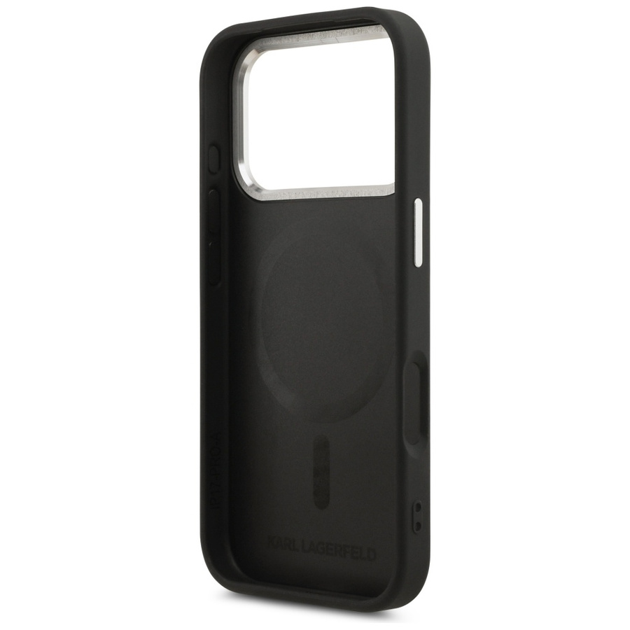 Etui Karl Lagerfeld Karl RSG Logo        MagSafe do iPhone 17 Pro czarny