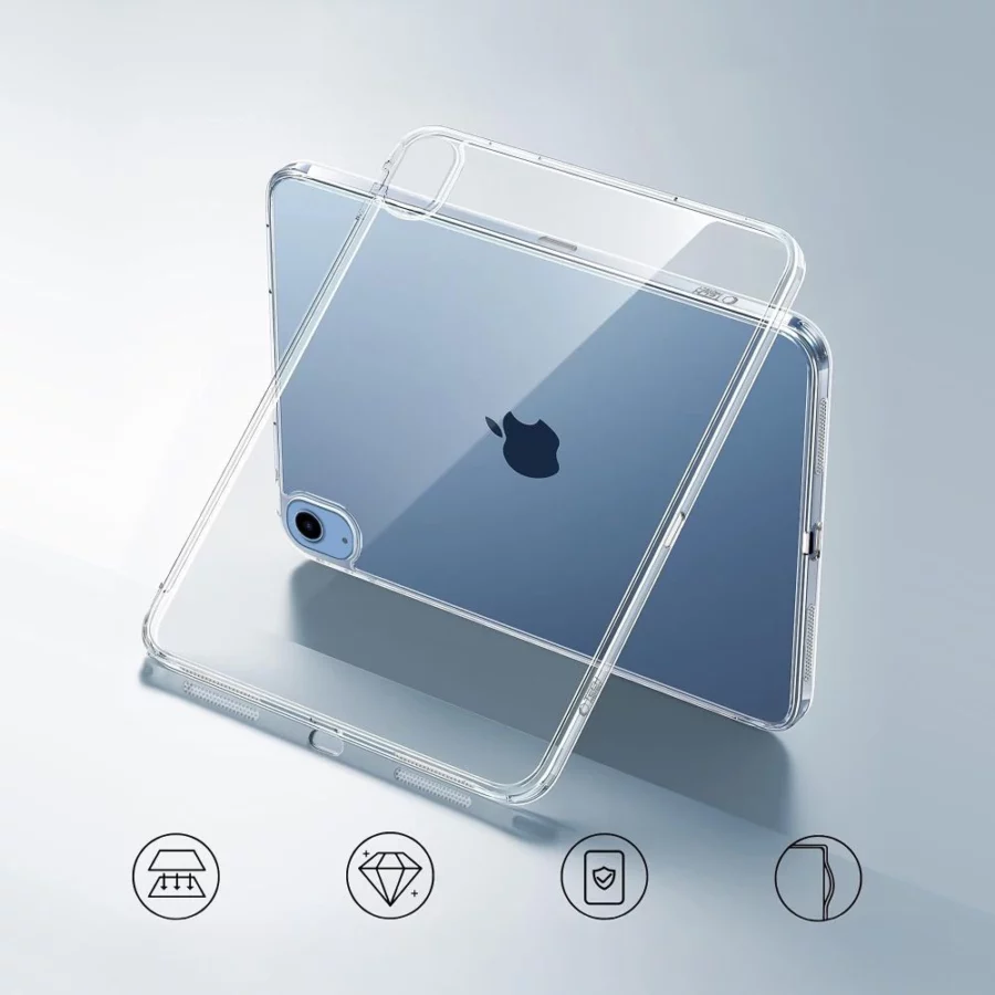Etui Tech-Protect FlexAir Hybrid na iPad 10.9” 10 / 2022 / 11” 11 / 2025 - przezroczyste