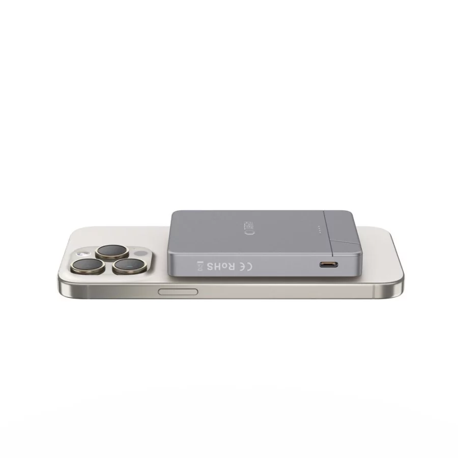 Powerbank Tech-Protect PB14 LifeMag MagSafe 5000 mAh - szary