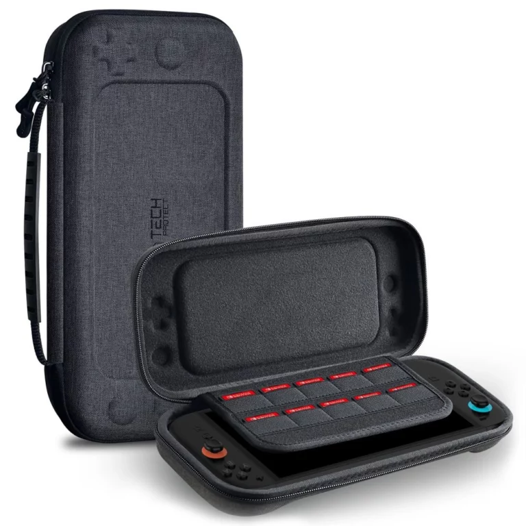 Etui Tech-Protect Hardpouch na Nintendo Switch 2 - szare