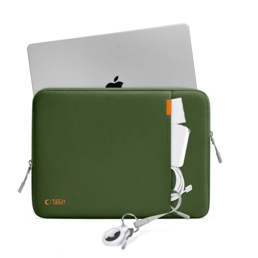 Torba Tech-Protect Defender na laptopa 15-16 - zielona
