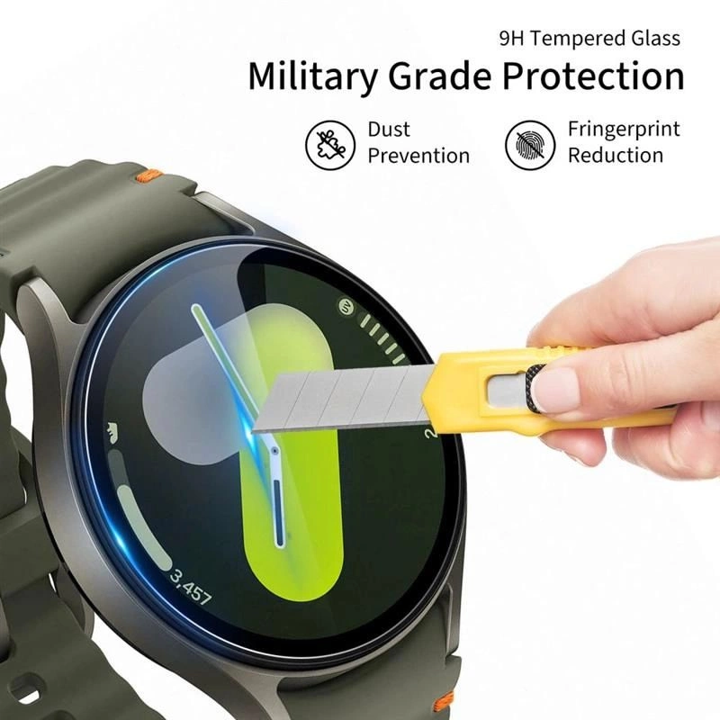 Szkło hartowane Tech-Protect Glass Fit+ 2-pack na Xiaomi Watch S4 - przezroczyste