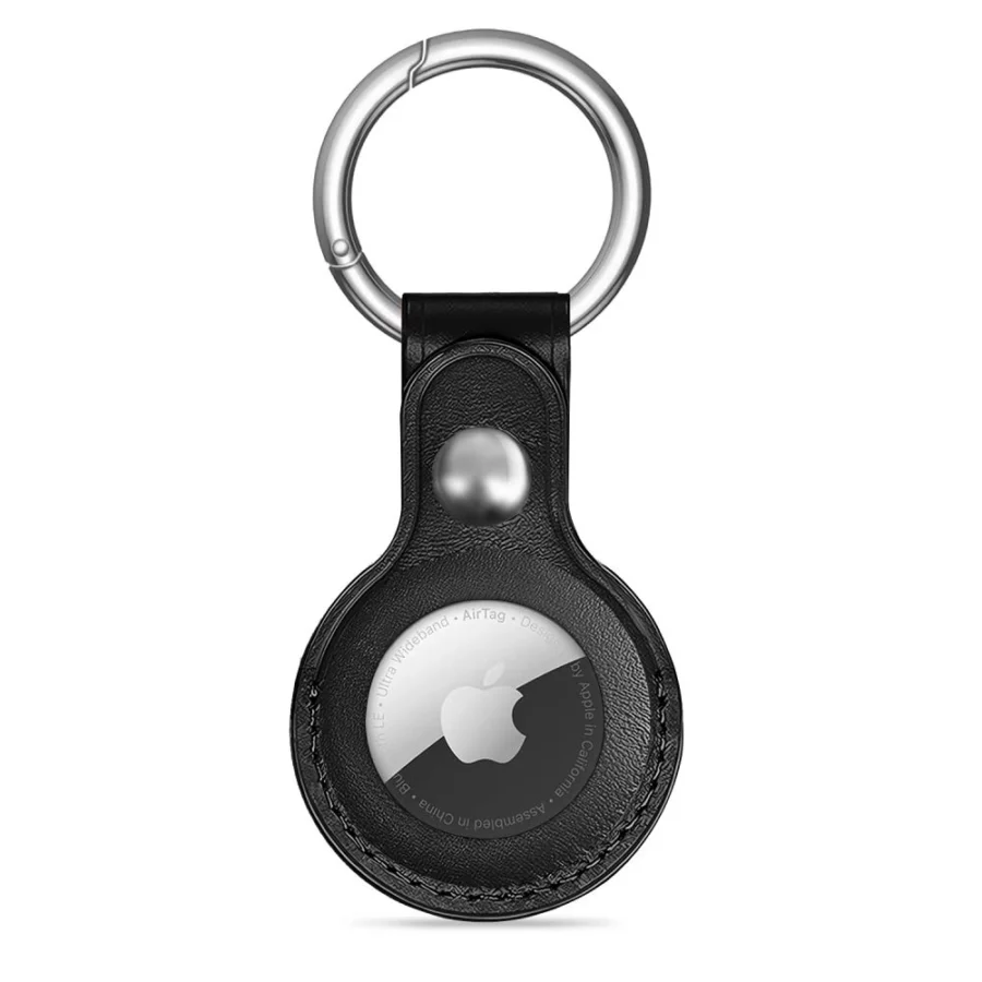 Etui Tech-Protect NaturalFit na Apple AirTag 1 / 2 - czarny