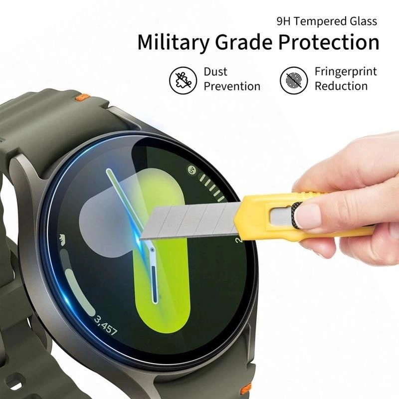 Szkło hartowane Tech-Protect Glass Fit+ 2-pack na Garmin Fenix 7X / 7X Pro - przezroczyste