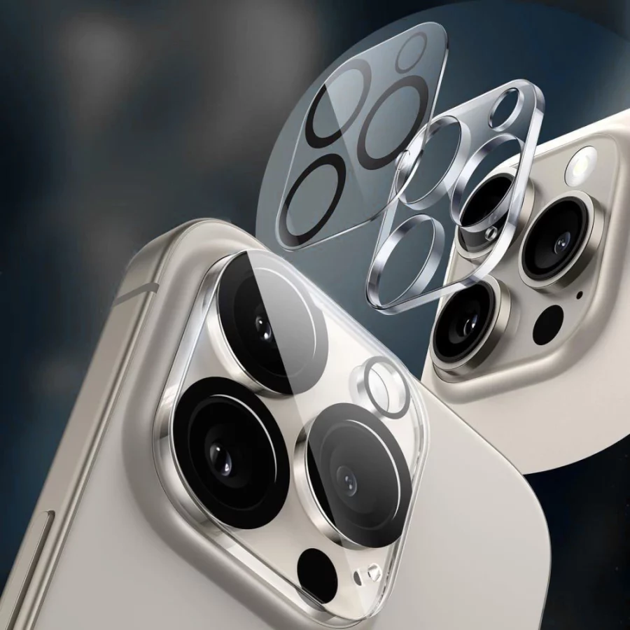 Osłona aparatu Tech-Protect Cam Fit+ na iPhone 14 / 14 Plus / 15 / 15 Plus - przezroczysta