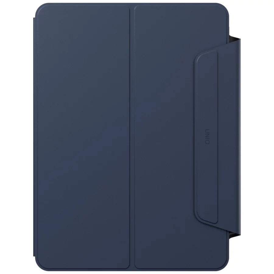 Etui UNIQ Rovus Snapmount Magnetic 360 Rotating Detachable do iPad 11" 2025 / iPad 10.9" 2022 (10 gen.) - granatowe