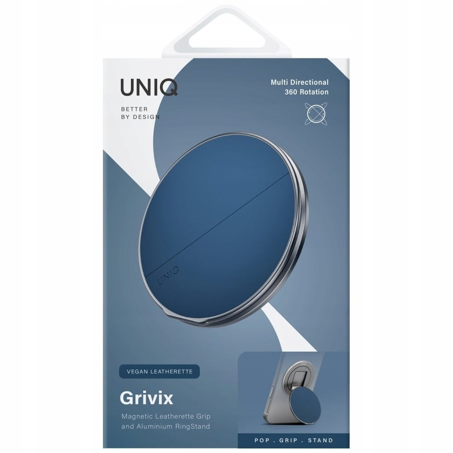 Uchwyt magnetyczny UNIQ Grivix Classic   360 Mount&Grip Stand niebieski