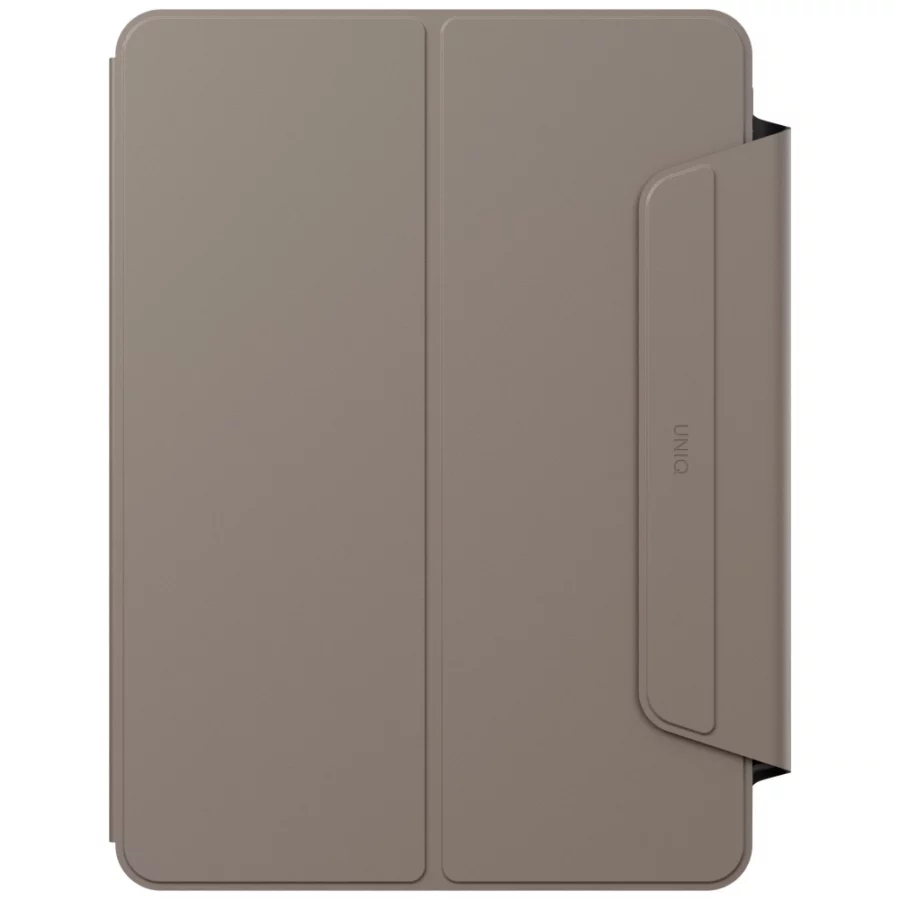 Etui UNIQ Rovus Snapmount Magnetic 360 Rotating Detachable do iPad 11" 2025 / iPad 10.9" 2022 (10 gen.) - szare