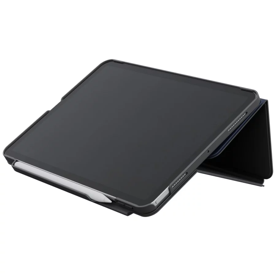 Etui UNIQ Rovus Snapmount Magnetic 360 Rotating Detachable do iPad Air 11" 2024 / 2025 / iPad Air 10.9" 2020 / 2022 - granatowe