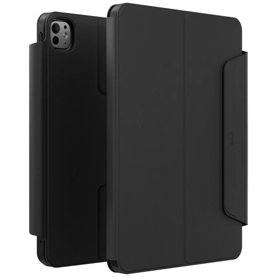 Etui UNIQ Rovus Snapmount Magnetic 360 Rotating Detachable do iPad Pro 11" 2024 (5 gen.) - czarne