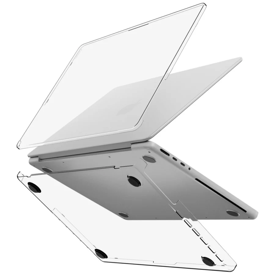 Etui UNIQ Vero do MacBook Pro 14" M1-M4  (2021-2024) - przezroczyste