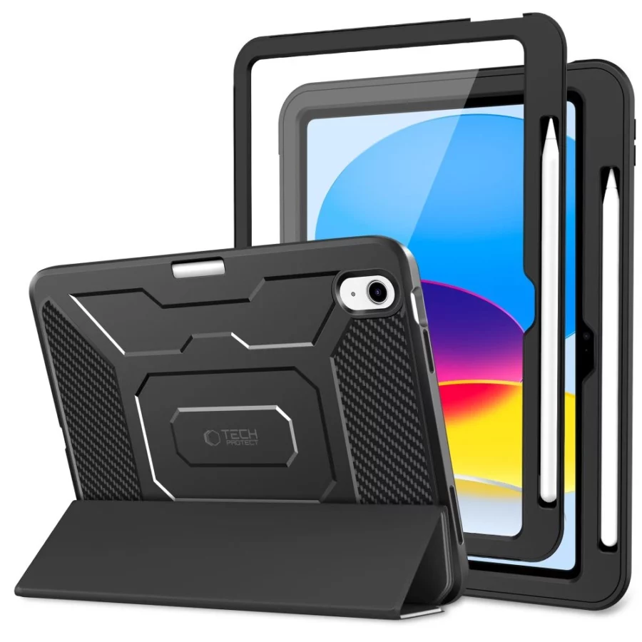 Etui Tech-Protect Endurance na iPad 10.9” 10 / 2022 / 11” 11 / 2025 - czarne