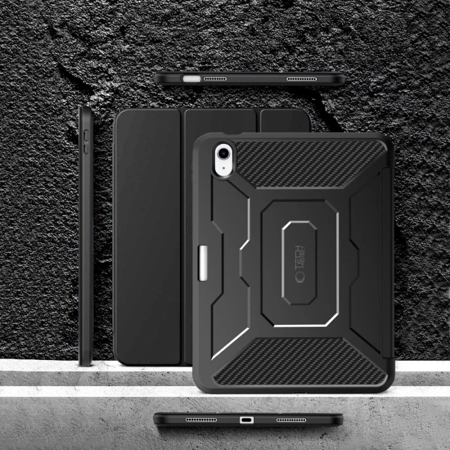 Etui Tech-Protect Endurance na iPad 10.9” 10 / 2022 / 11” 11 / 2025 - czarne