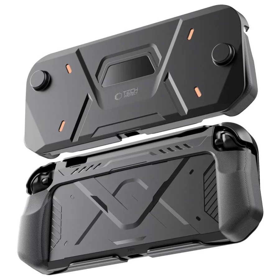 Etui Tech-Protect Carbonox na Nintendo Switch 2 - czarne