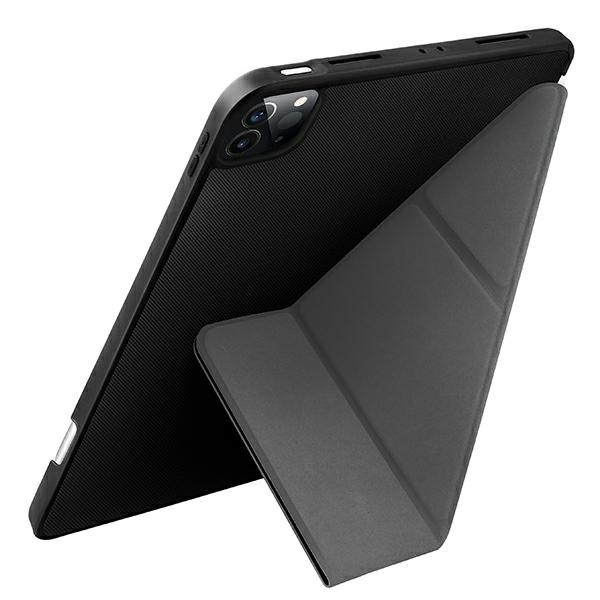 UNIQ etui Transforma iPad Pro 12,9"(2021) Antimicrobial czarny/ebony black