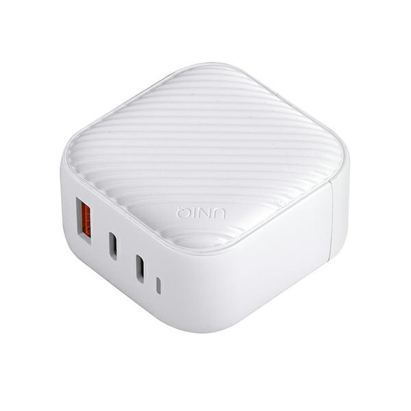UNIQ Ład. siec. Verge Pro 66W Gan USB-Cbiały/cloud white