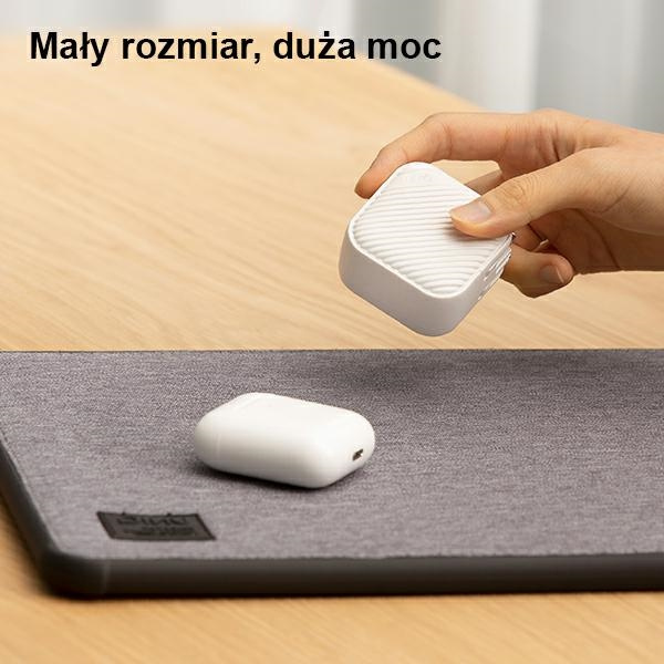 UNIQ Ład. siec. Verge Pro 66W Gan USB-Cbiały/cloud white